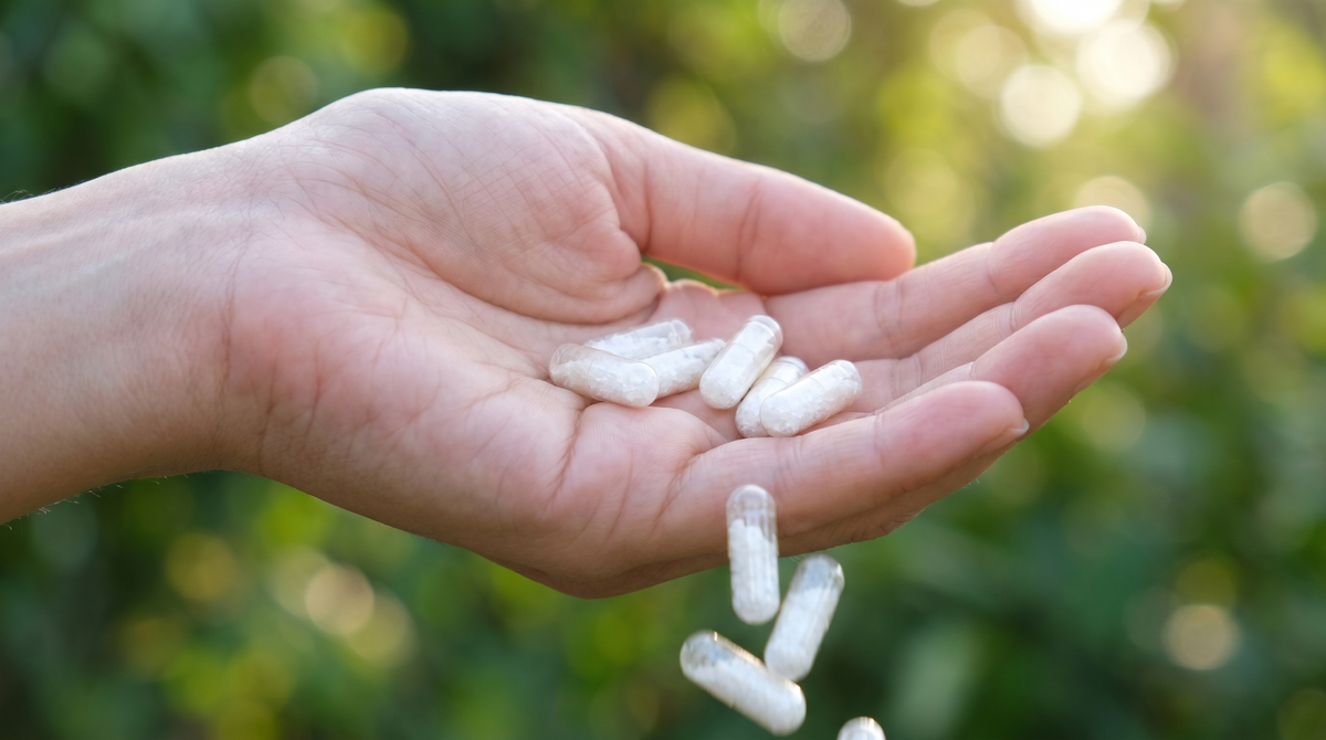 Modern supplement capsule